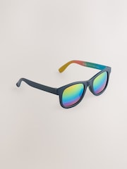 Navy Blue Rainbow Sunglasses - Image 1 of 3