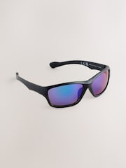 Black Sporty Sunglasses - Image 1 of 3