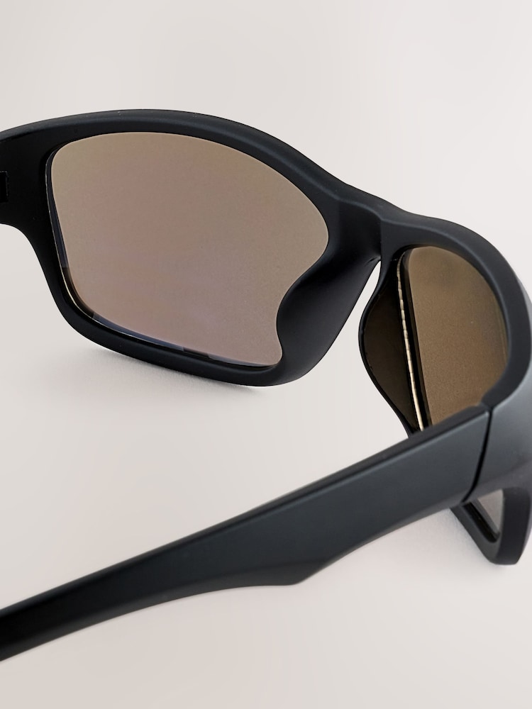 Black Sporty Sunglasses - Image 3 of 3