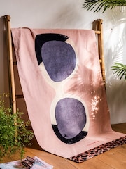 Rockett St George Lola Glasses 100% Cotton Beach Towel - Image 1 of 6