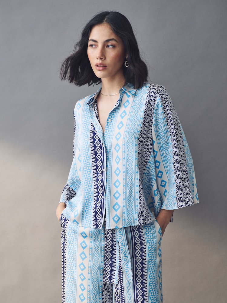 Emme by Marella Blue Tago Shirt - Image 1 of 4
