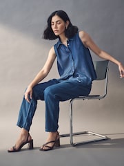 Emme by Marella Blue Medina Blue Jeans - Image 2 of 5