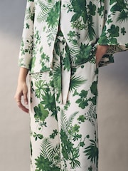 Emme Marella Green Risico Long Trousers - Image 2 of 4