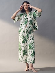 Emme Marella Green Risico Long Trousers - Image 3 of 4