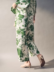 Emme Marella Green Risico Long Trousers - Image 4 of 4
