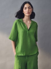 Emme by Marella Green Nave Shirt - Image 1 of 4