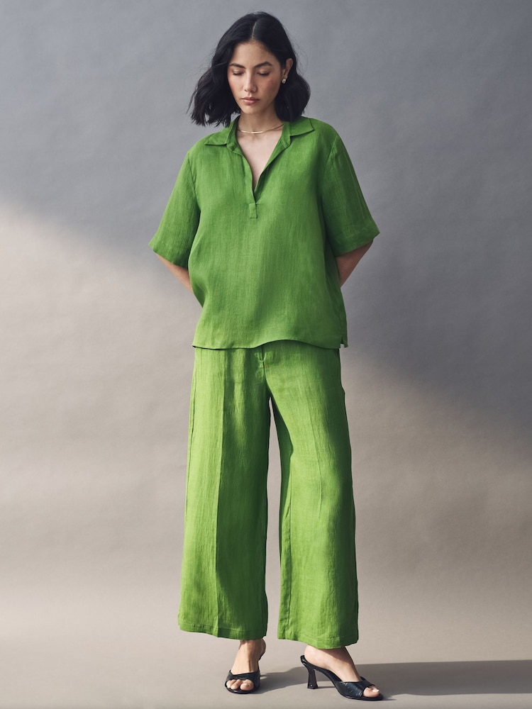 Emme by Marella Green Nave Shirt - Image 2 of 4