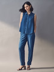 Emme by Marella Scapo Blue Shirt - Image 2 of 5