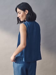 Emme by Marella Scapo Blue Shirt - Image 4 of 5