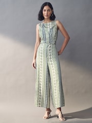 Emme by Marella Green Istrice Jumpsuit - Image 1 of 5