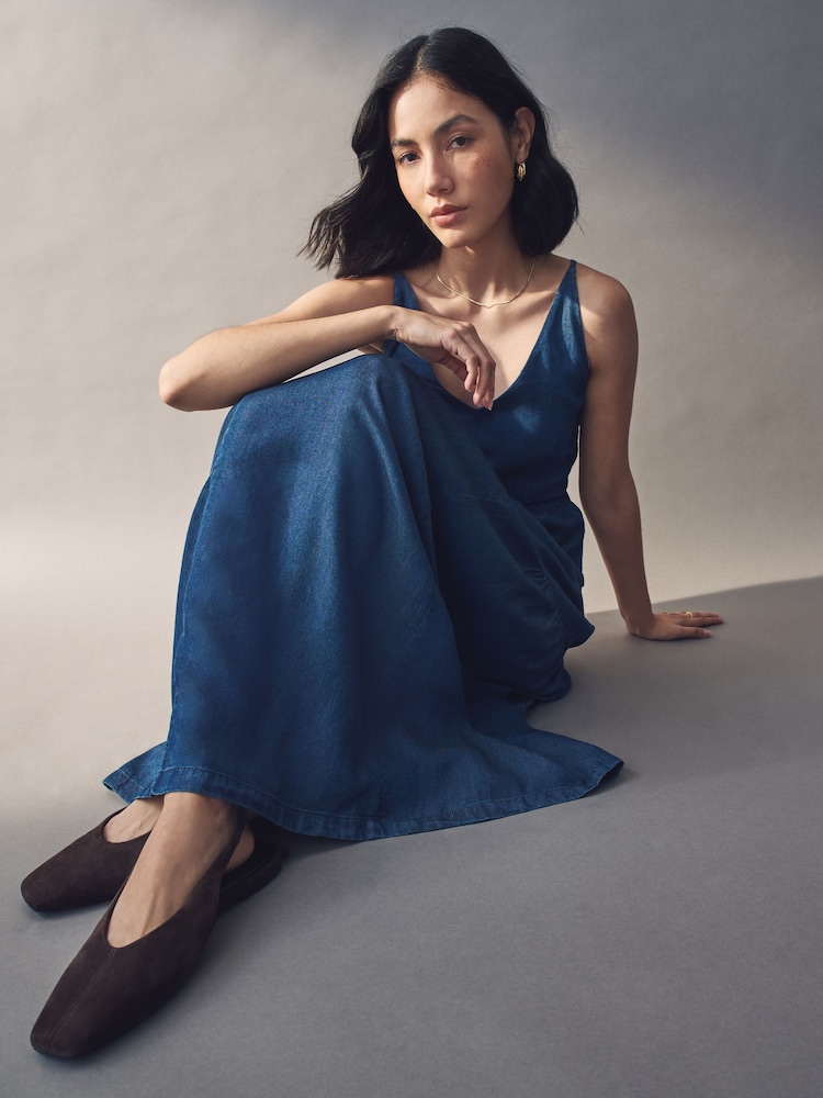Emme Marella Blue Sanctus Dress - Image 2 of 4