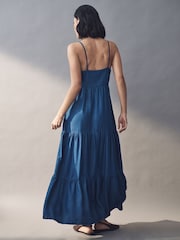 Emme Marella Blue Sanctus Dress - Image 3 of 4