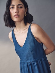 Emme Marella Blue Sanctus Dress - Image 4 of 4