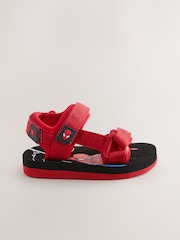 Red Spiderman Trekker Sandals - Image 2 of 5