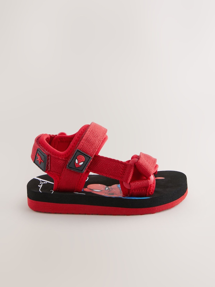 Red Spiderman Trekker Sandals - Image 2 of 5