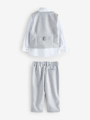 Baker by Ted Baker Waistcoat Shirt And Trousers Set - Image 10 of 14