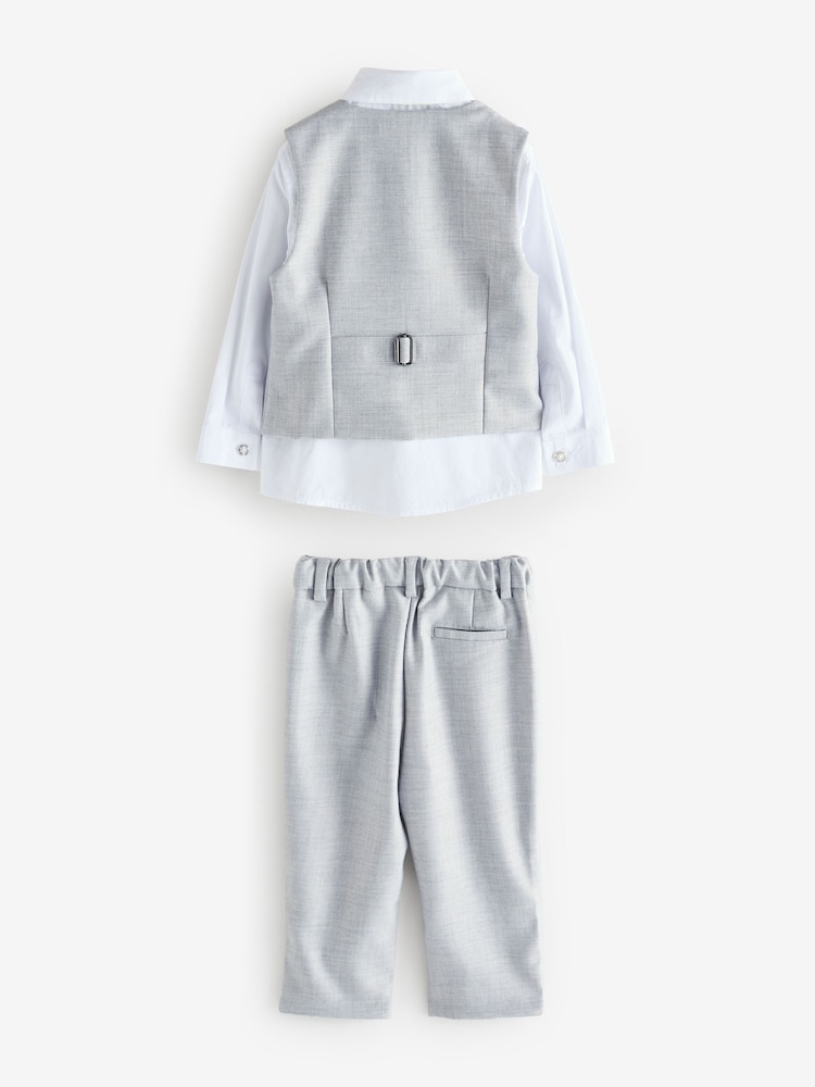 Baker by Ted Baker Waistcoat Shirt And Trousers Set - Image 10 of 14