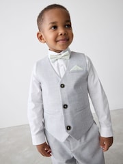 Baker by Ted Baker Waistcoat Shirt And Trousers Set - Image 3 of 14