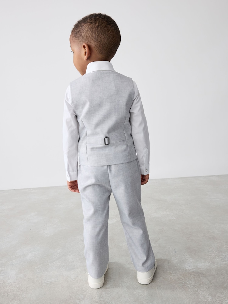 Baker by Ted Baker Waistcoat Shirt And Trousers Set - Image 4 of 14