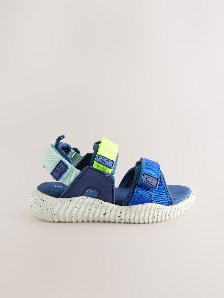 Blue Utility Trekker Sandals - Image 2 of 5