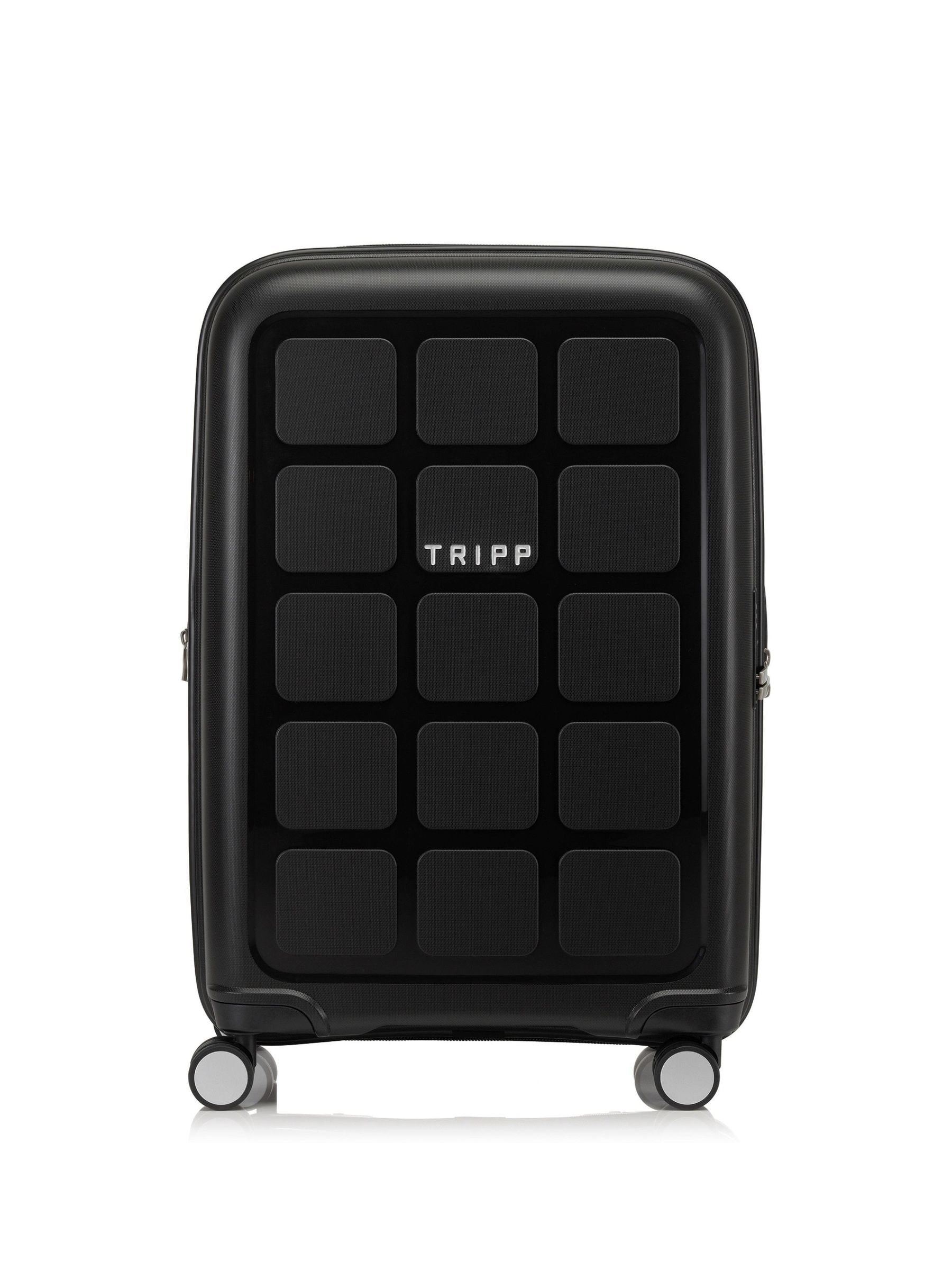 Tripp black medium suitcase new arrivals