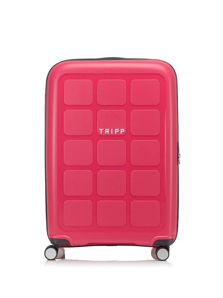 Розовый - Большой чемодан на колесиках Tripp Holiday - Изображение 1 из 5