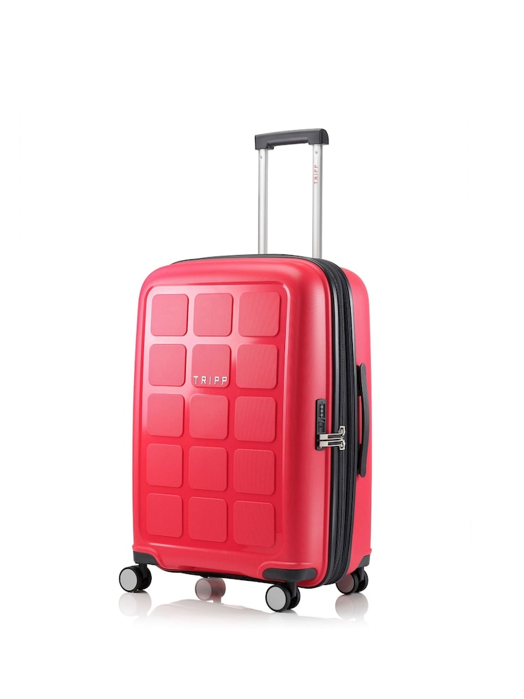 Tripp Red Medium Holiday 4 Wheel Suitcase - Image 2 of 5