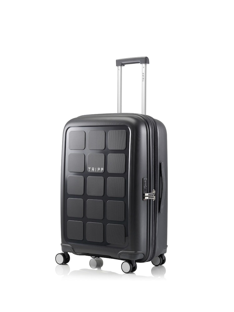 Tripp Grey Medium Holiday 4 Wheel Suitcase - Image 2 of 5 Tripp Grey Medium Holiday 4 Wheel Suitcase - Image 2 of 5