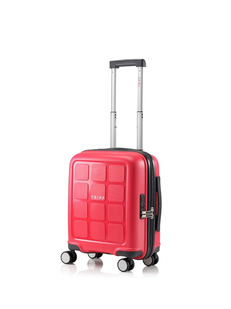 Rood - Tripp Holiday 8 45cm onderzitse rolkoffers met 4 wieltjes - Image 2 of 4