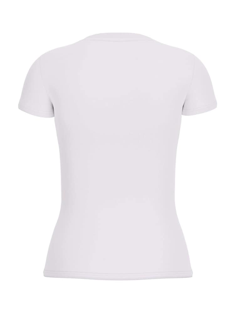 Guess Triangle Logo Short Sleeve 100% Cotton T-Shirt - Imagen 7 de 7