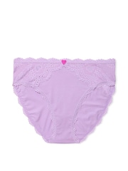 Victoria's Secret Charmed Violet Purple Brief Heart Knickers - Image 1 of 1