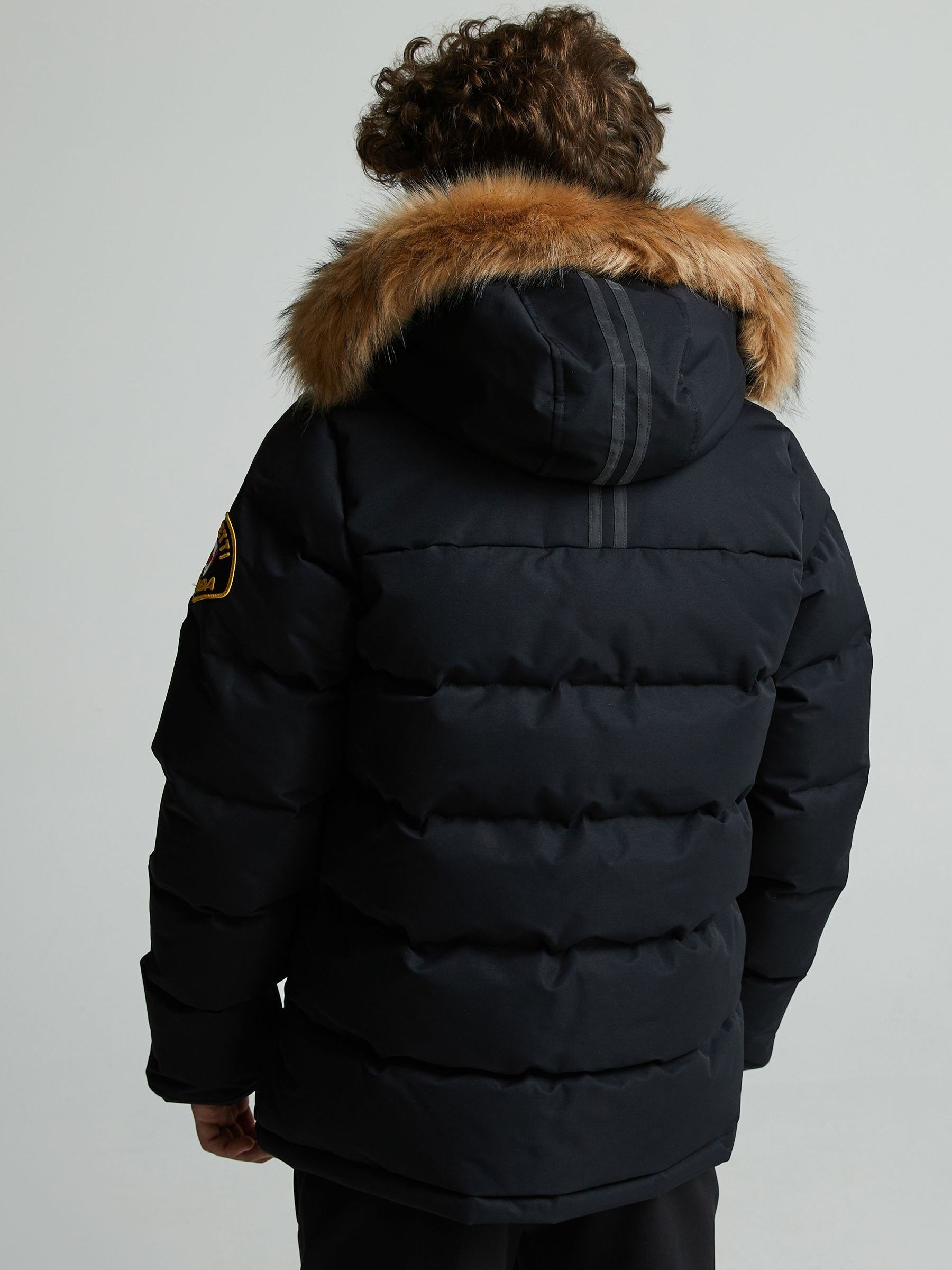 Buy Zavetti Canada Ink Black Junior Oshawa 3.0 Puffer Parka Jacket