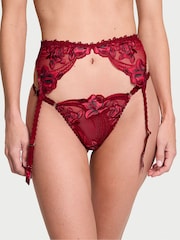 Victoria's Secret - Roze geborduurde jarretelgordel - Image 1 of 2