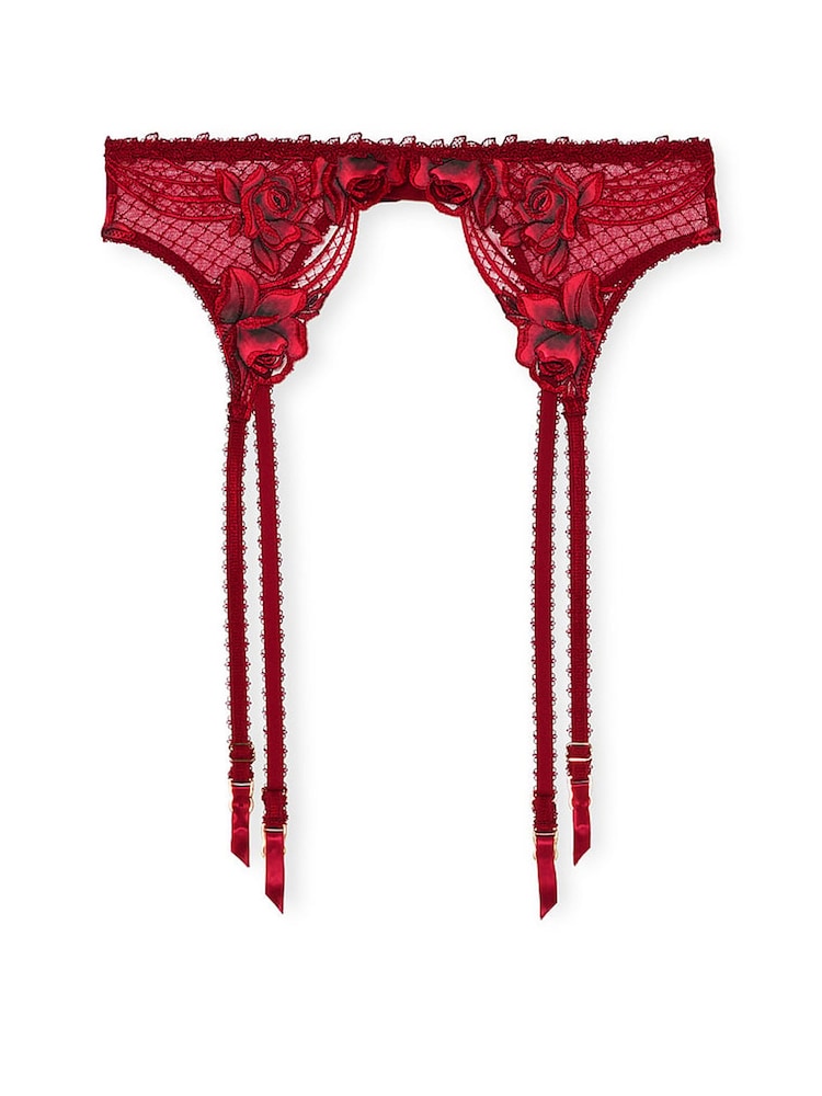 Victoria's Secret - Roze geborduurde jarretelgordel - Image 2 of 2