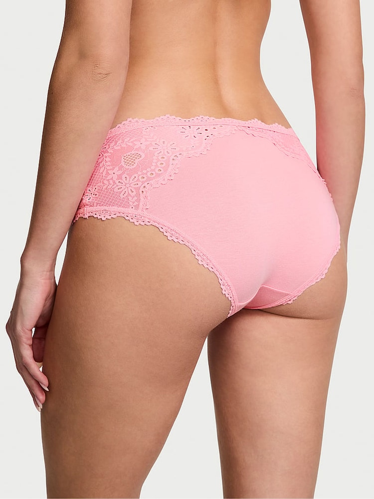 Victoria's Secret Pink Hope Hipster Heart Knickers - Image 2 of 3