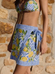 B by Ted Baker Viscose Mini Sarong Skirt - Image 2 of 7