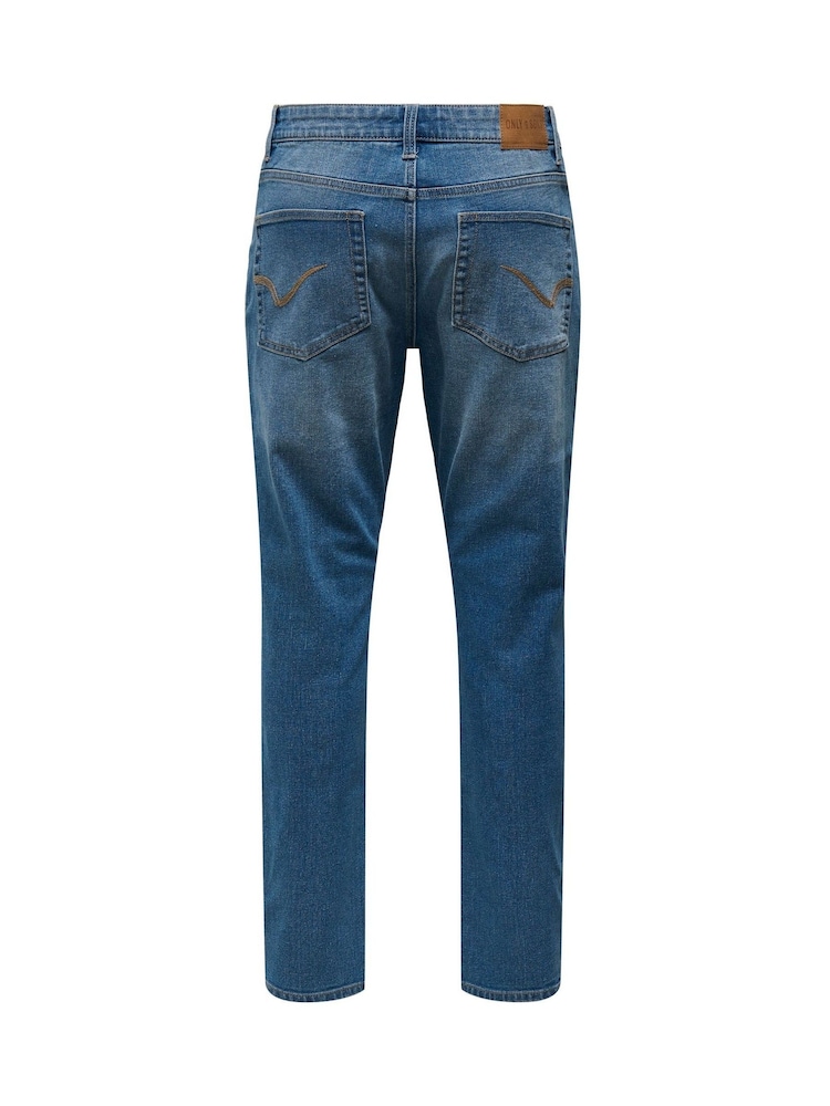 Only & Sons Weft Regular Fit Stretch Jeans - Bild 2 von 2