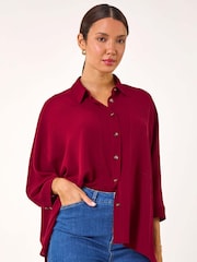 Roman Red Relaxed Smart Stretch Shirt - Image 2 of 5