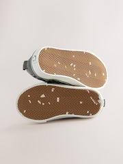 Khaki Green Standard Fit (F) Touch Fastening Skate Trainers - Image 8 of 8