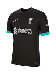 Nike Green Liverpool Away Dri-FIT ADV Match M.Salah 11 Football Shirt 2024-25 - Image 2 of 3