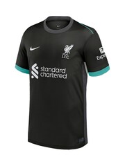 Nike Green Liverpool Away Stadium M.Salah 11 Football Shirt 2024-25 - Image 2 of 3
