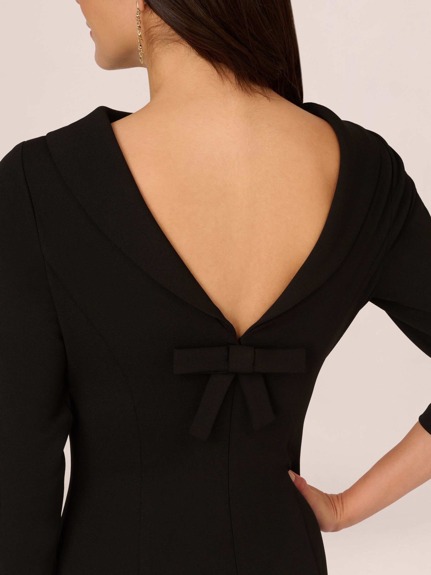 【海外限定】AdriannaPapell ドレス☆Rolled Neck Crepe Midi Bl Buy Adrianna Papell Rolled Neck Crepe Midi Dress from Next