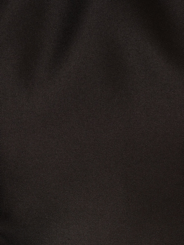 Adrianna Papell Halter Mikado Short Black Dress - Image 7 of 7