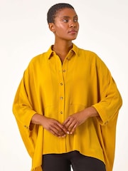 Roman Yellow Relaxed Smart Stretch Shirt - Image 1 of 5
