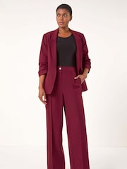 Roman Red Tailored Relaxed Stretch Trousers - Image 2 of 5