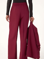 Roman Red Tailored Relaxed Stretch Trousers - Image 3 of 5