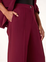 Roman Red Tailored Relaxed Stretch Trousers - Image 5 of 5