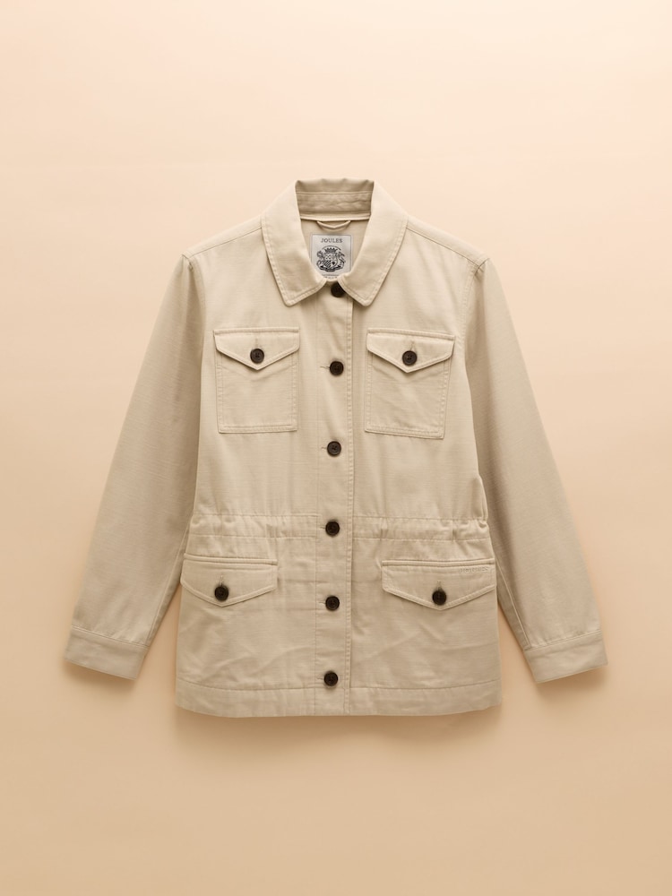 Joules Twyford Stone Utility Jacket - Image 10 of 10