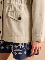 Joules Twyford Stone Utility Jacket - Image 5 of 10