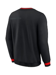 Fanatics 100% Cotton F1 Formula 1 Iconic Crew Black Sweatshirt - Image 2 of 3